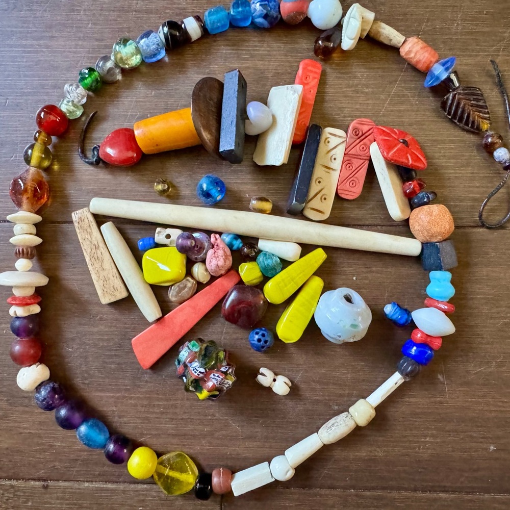 Vintage Hand Crafted Multicolor Bead Collection